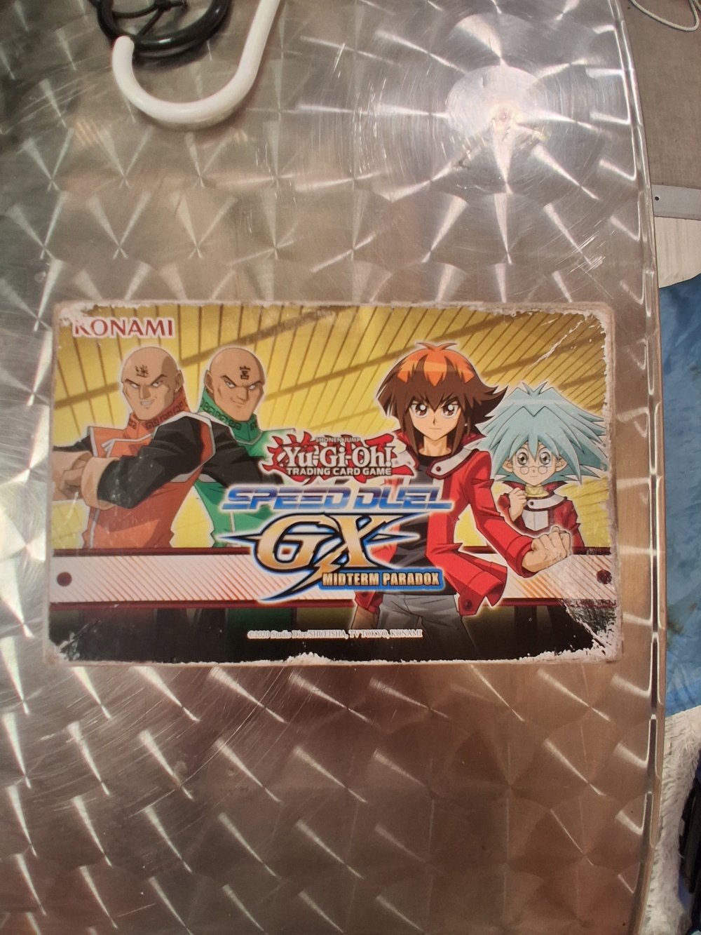 Yu-Gi-Oh! GX Speed Duel Play Mat - Yellow and Red
